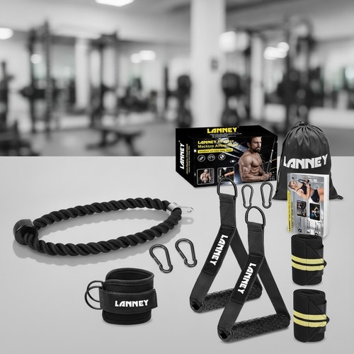 Triceps pull down - pull, rope