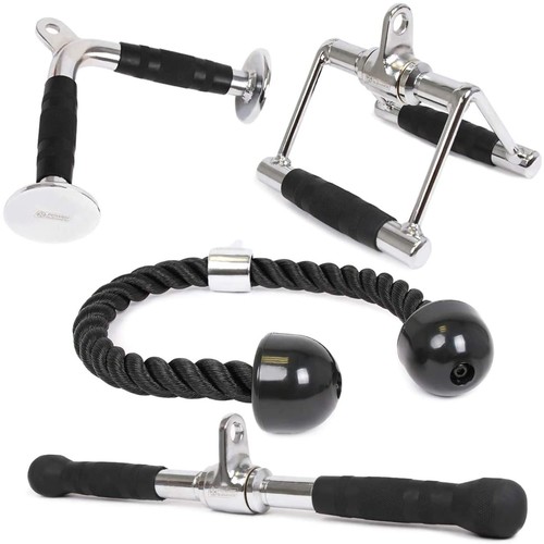 Cable machine attachment set - machine,