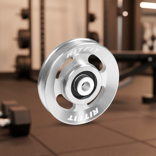 Aluminum gym pulley wheel - aluminum,