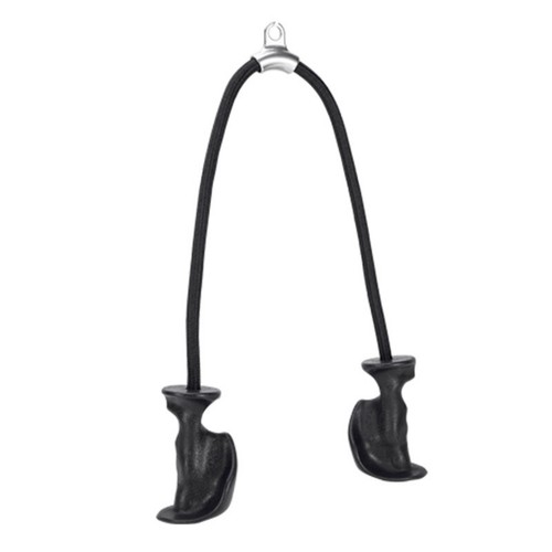 Cable machine attachment with - cable,