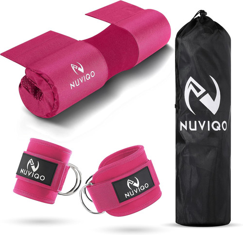 Barbell pad ankle straps - barbell, 2