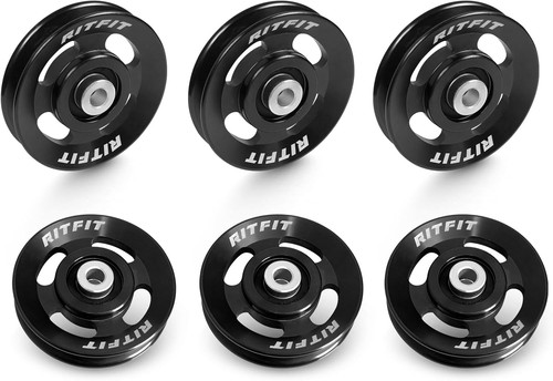 Aluminum gym pulley wheel set - pulley,